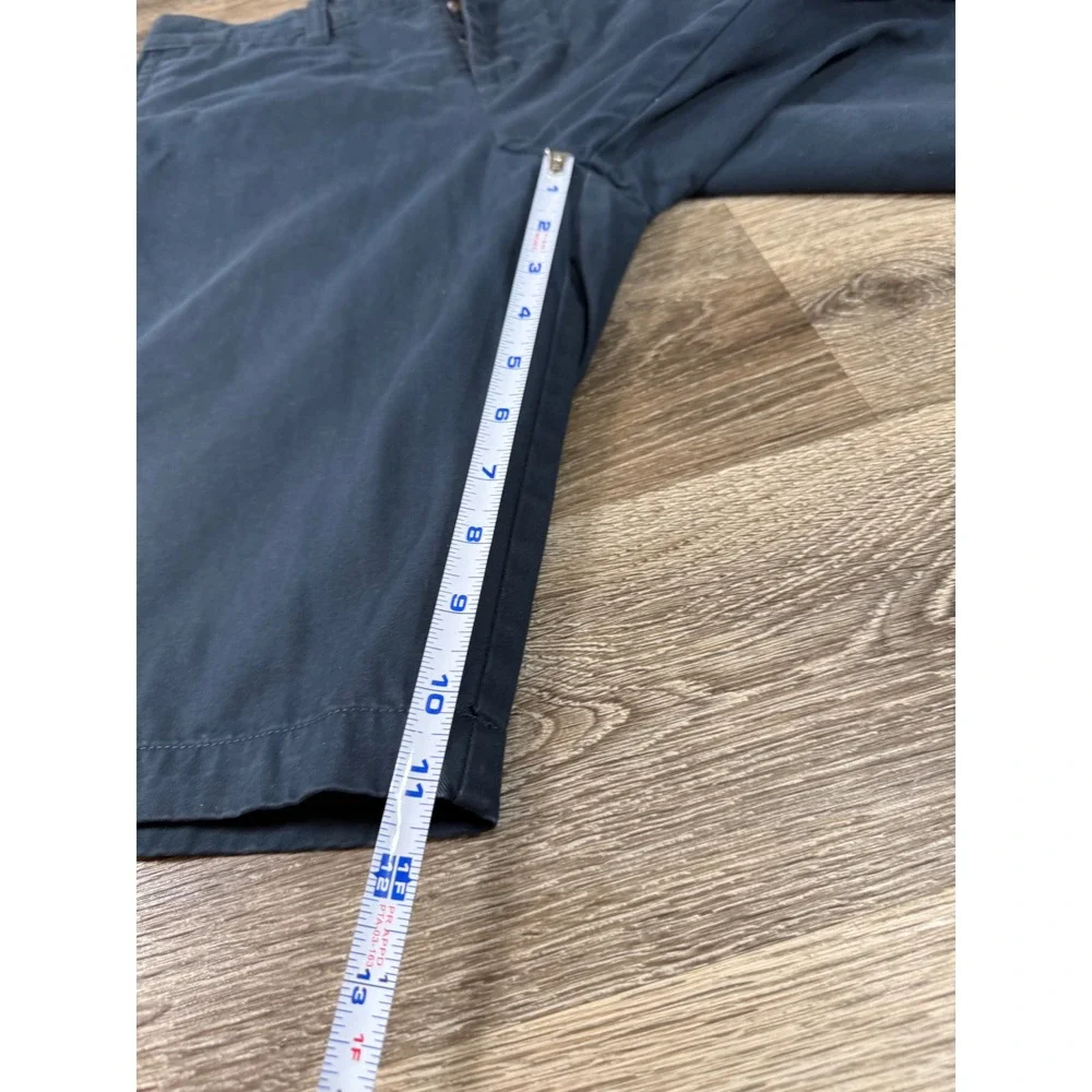 Jack Wills Shorts Mens Size 32 Navy Blue Chino‎ Cotton Twill Button Fly Preppy